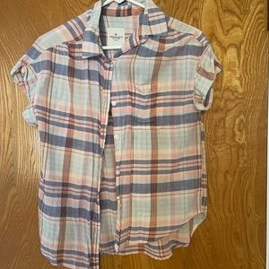 Short sleeve button down shirt